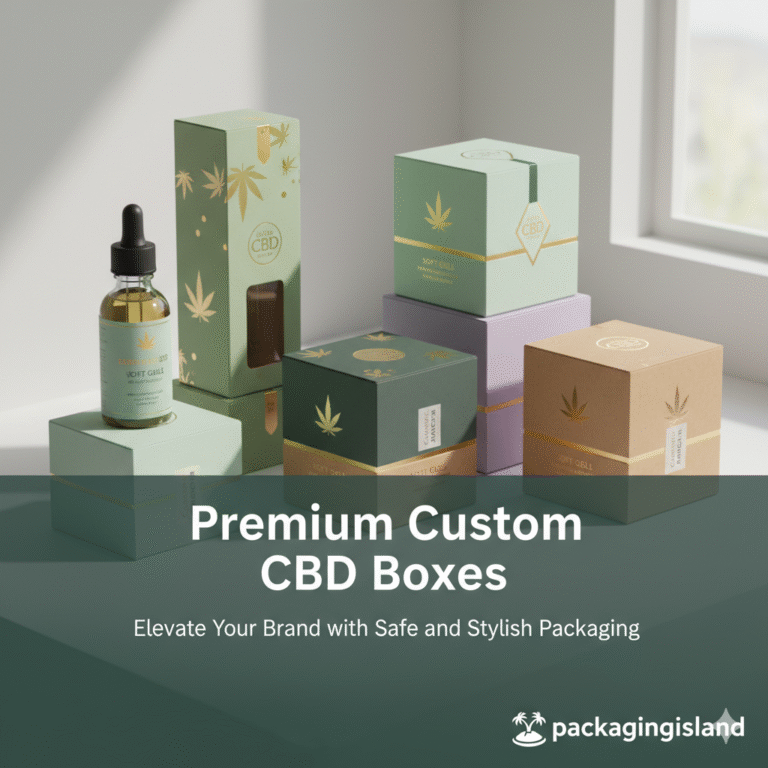 Premium Custom CBD Boxes: Elevate Your Brand with Safe and Stylish Packaging