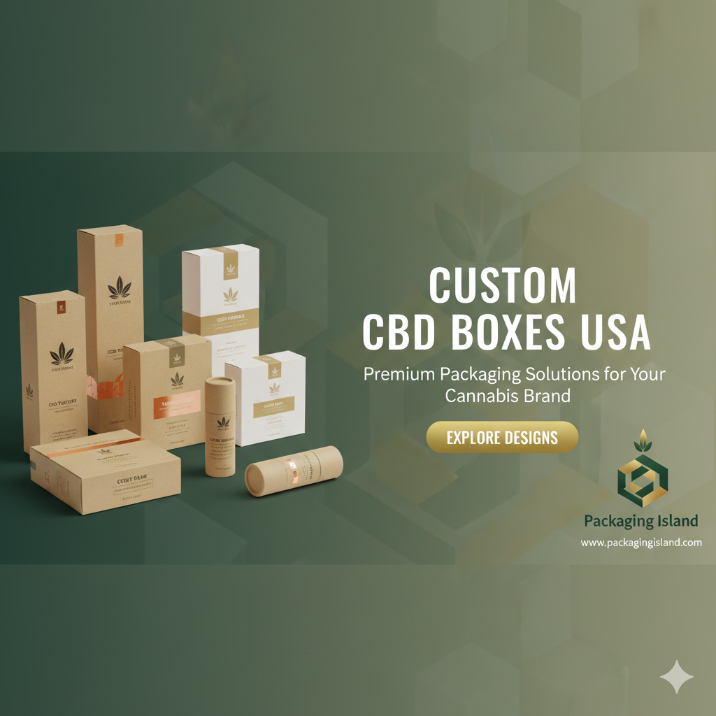 Custom CBD Boxes USA — Premium Packaging Solutions for Your Cannabis Brand