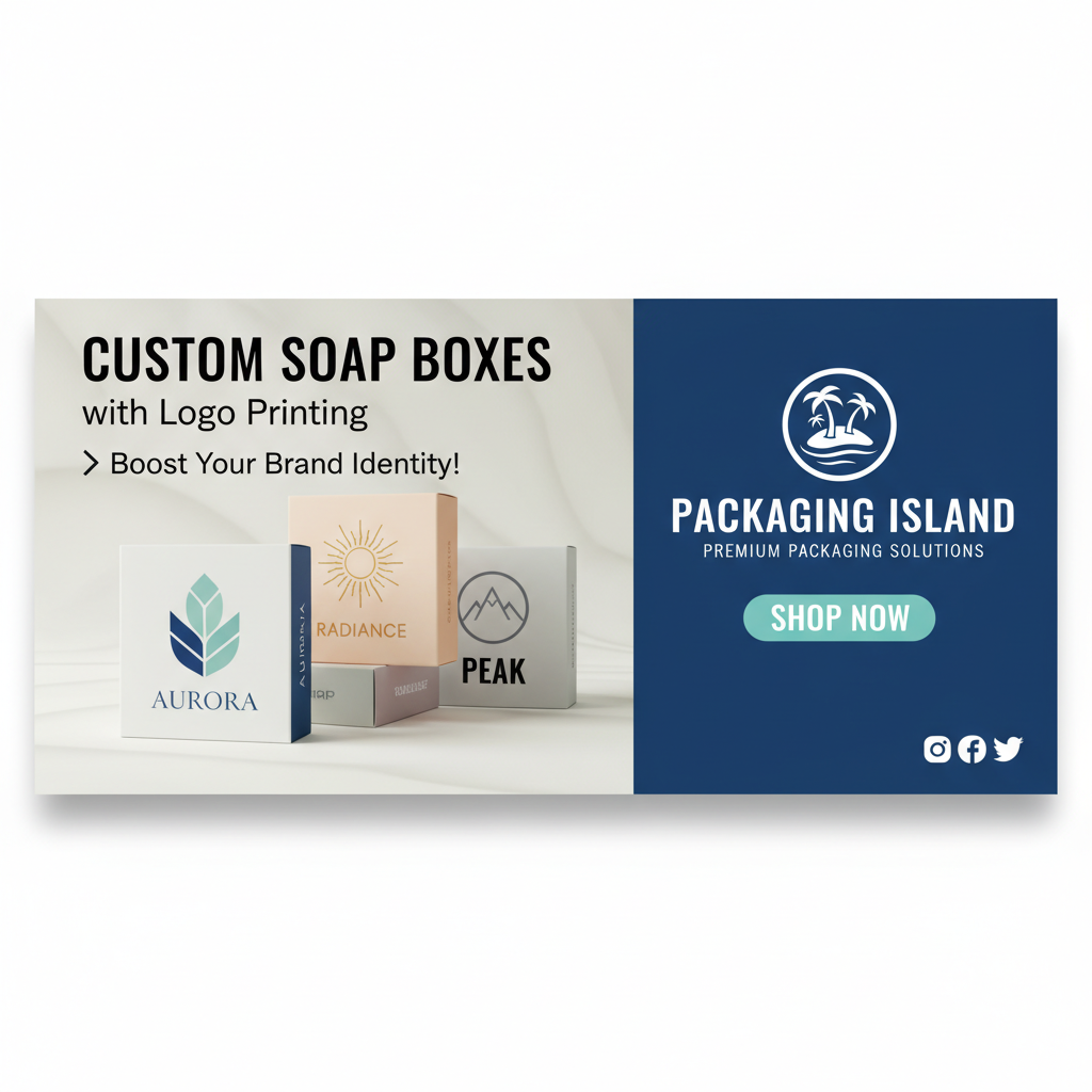 Custom Soap Boxes with Logo Printing to Boost Your Brand Identity