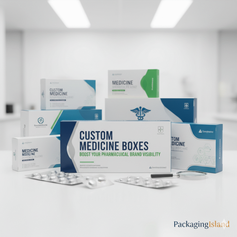 Custom Medicine Boxes: Boost Your Pharmaceutical Brand Visibility