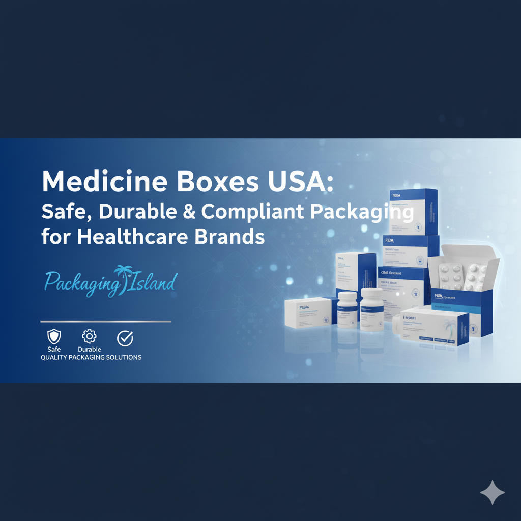 Medicine Boxes USA: Safe, Durable & Compliant Packaging for Healthcare Brands