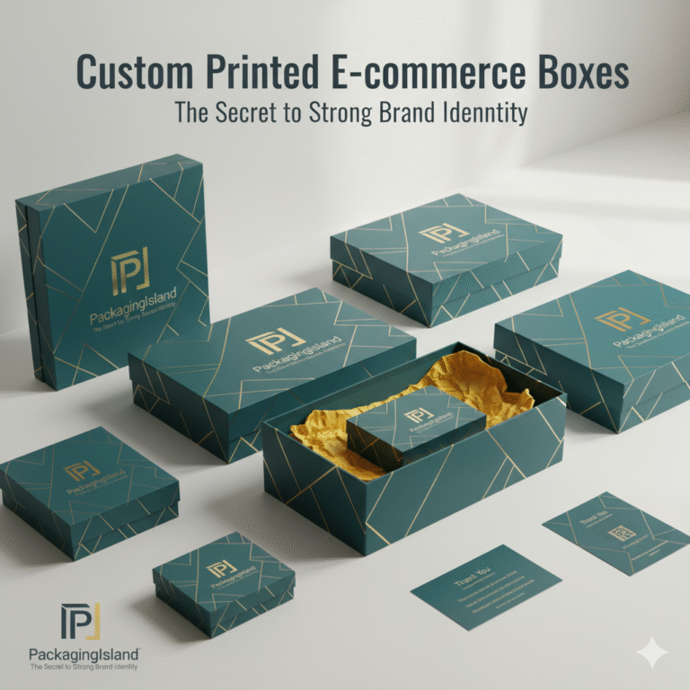Custom Printed Ecommerce Boxes: The Secret to Strong Brand Identity