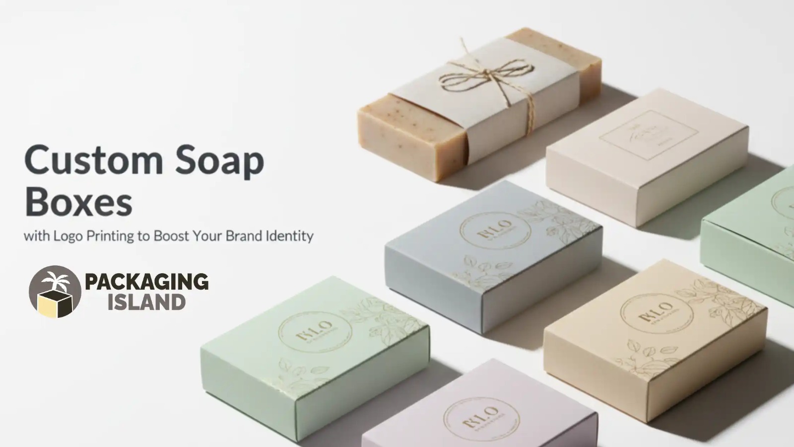 Custom Soap Boxes with Logo Printing to Boost Your Brand Identity