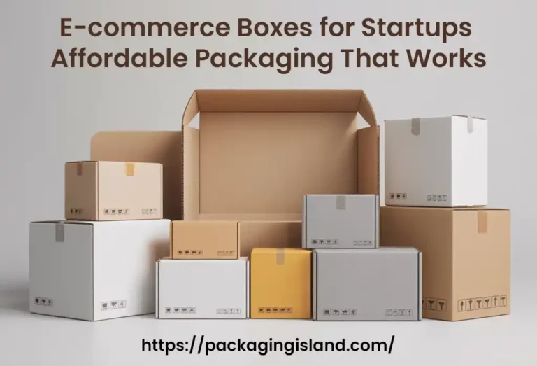 E-commerce Boxes for Startups: Affordable Packaging That Works