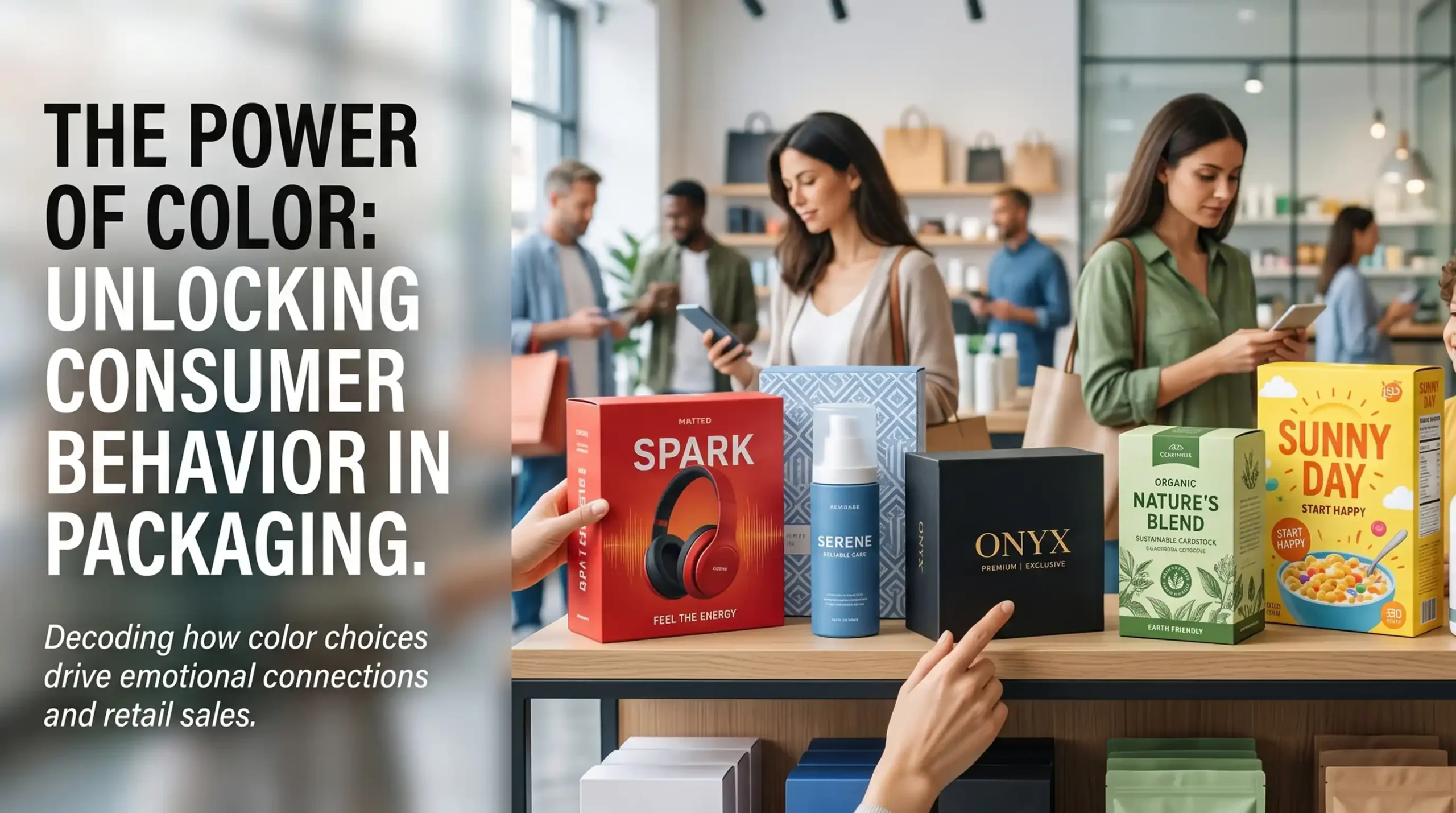 How Packaging Color Psychology Influences Buying Decisions in Seconds