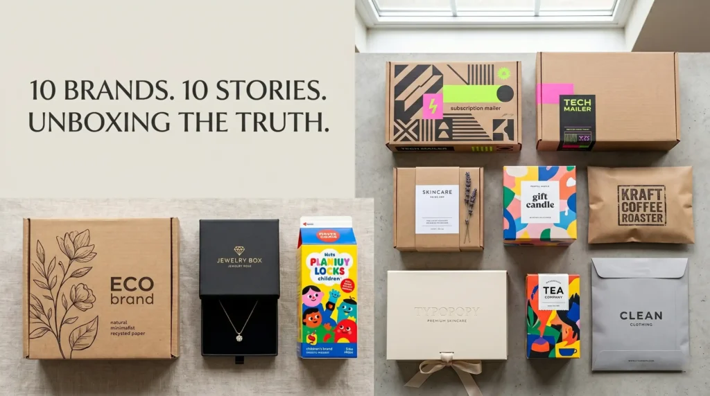I Ordered From 10 Different Brands Last Month. Here's What Their Packaging Told Me About Each One