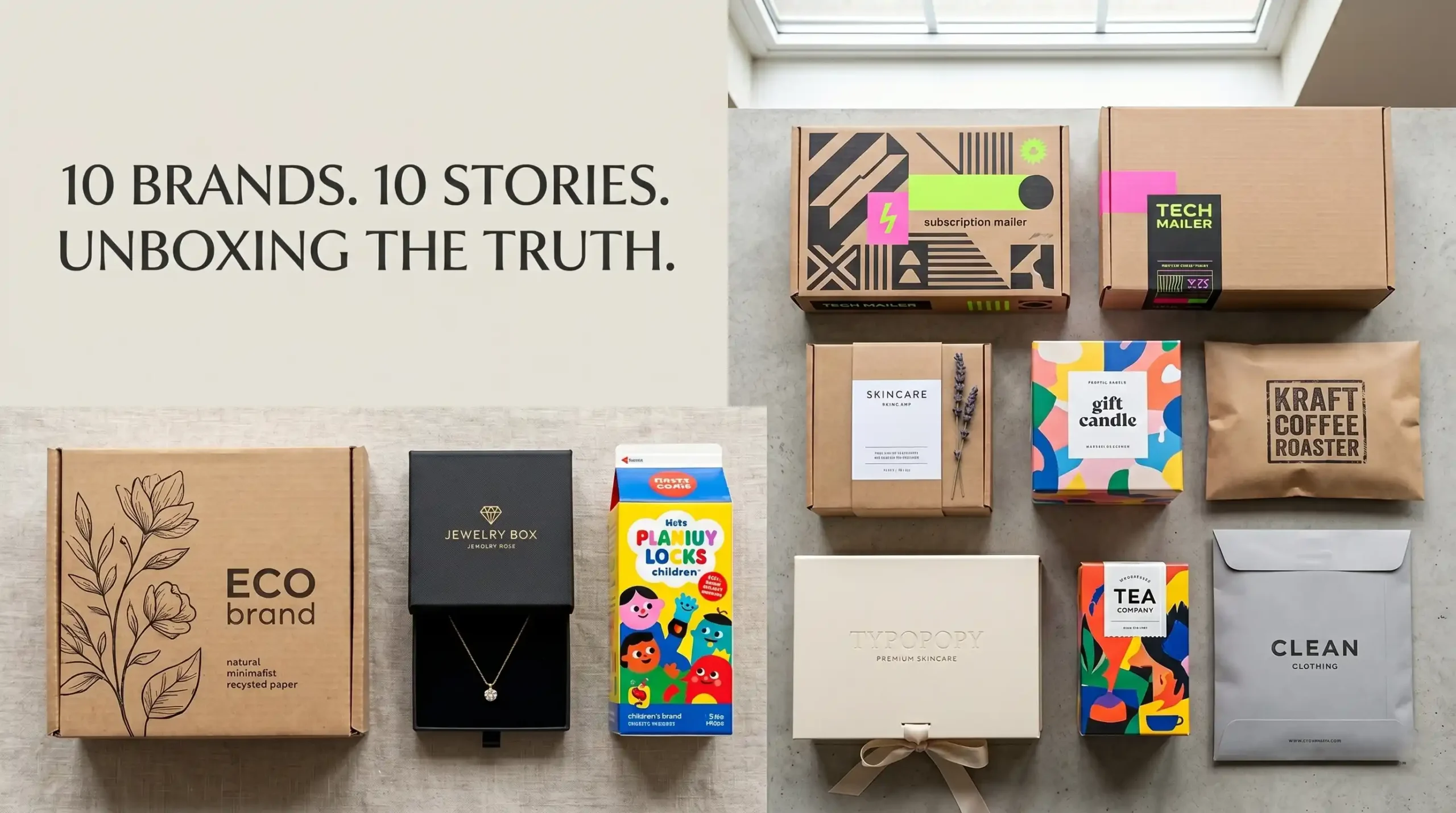 I Ordered From 10 Different Brands Last Month. Here's What Their Packaging Told Me About Each One