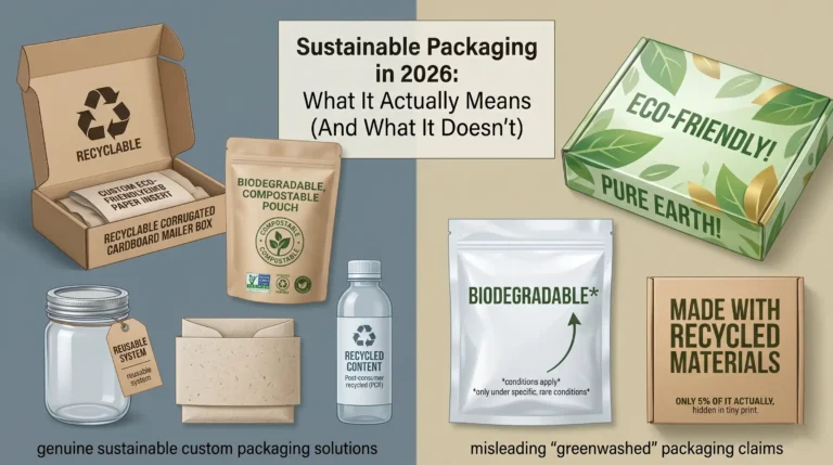 Sustainable Packaging in 2026: What It Actually Means (And What It Doesn’t)